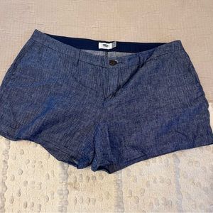 Blue shorts